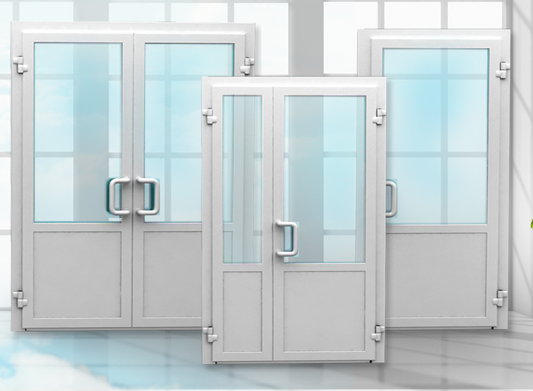 Двери Пластиковые и Алюминиевые !! 